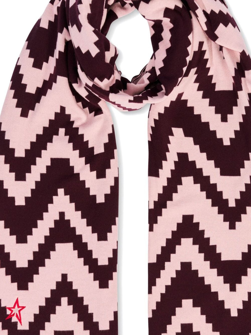 PERFECT MOMENT geometric-print scarf outlook