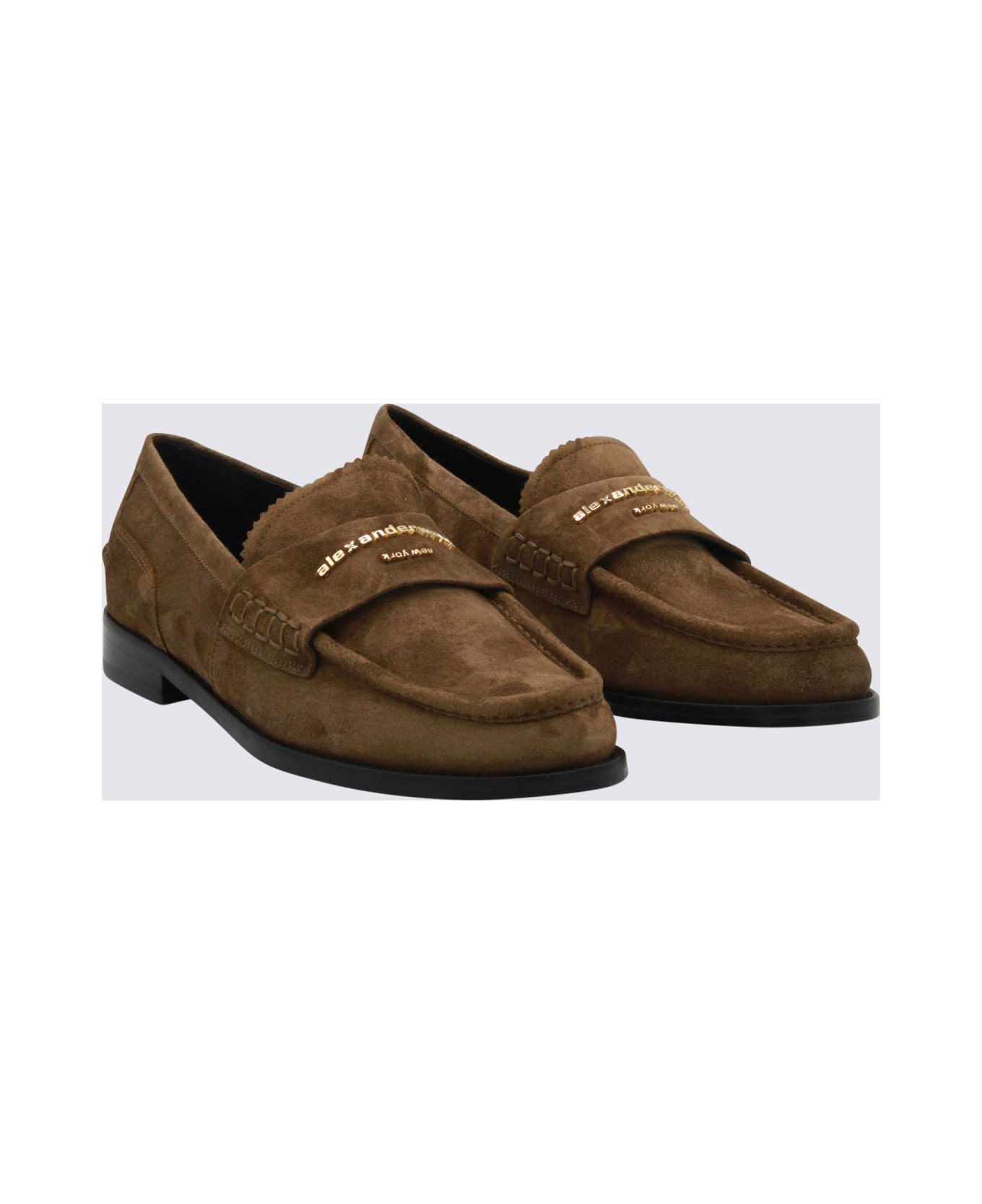 Brown Leather Loafers - 2