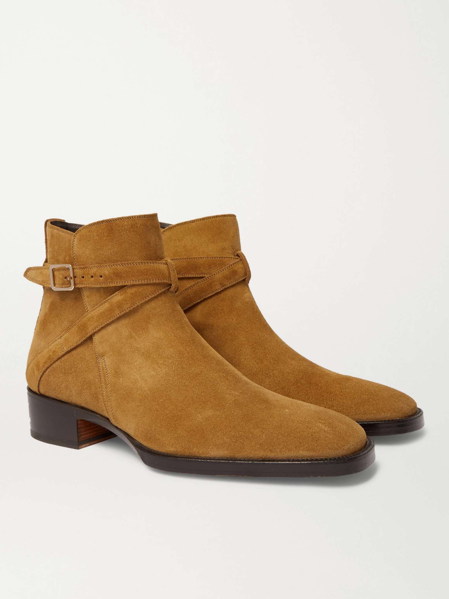 Rochester Suede Chelsea Boots - 4