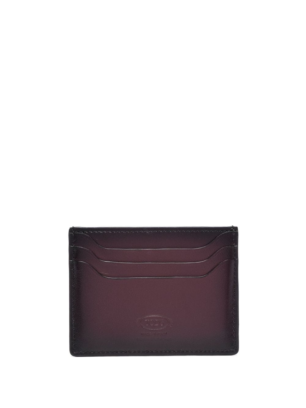 logo-plaque credit card holder - 2