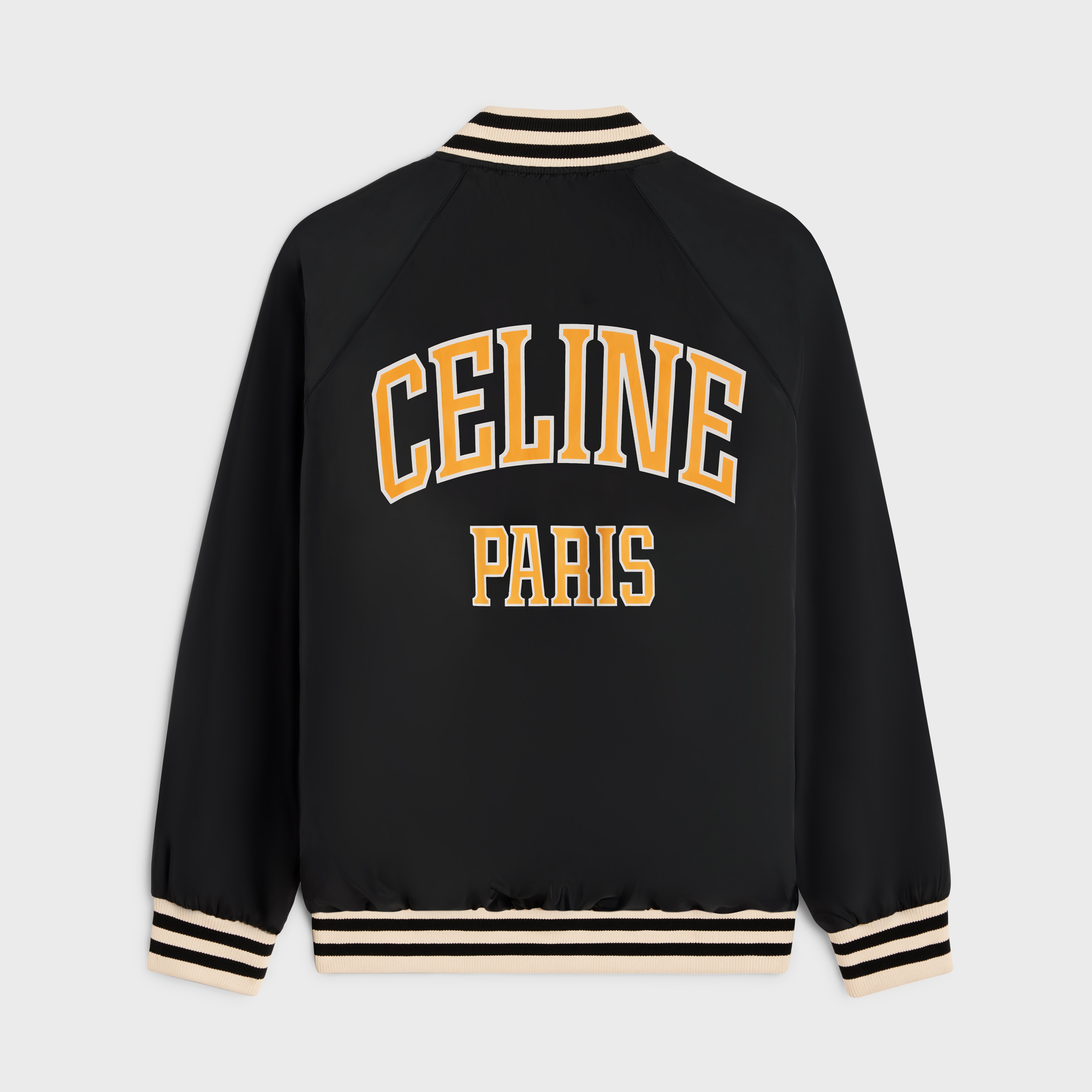 celine paris teddy jacket in lightweight nylon - 2