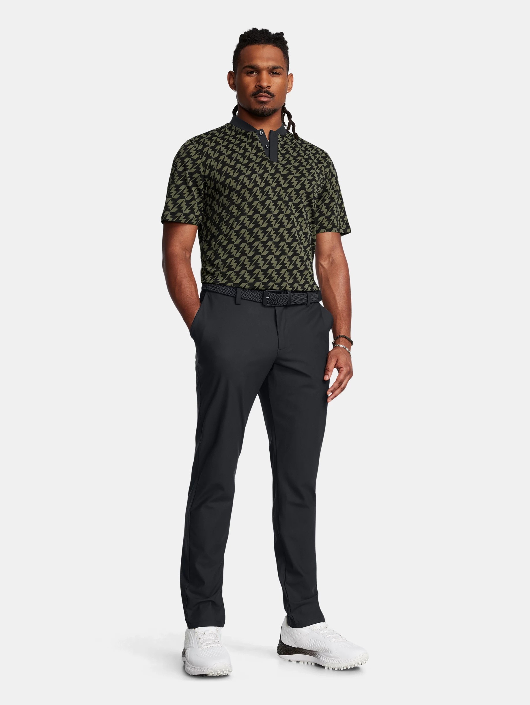 Men's Curry Bomber Polo - 5