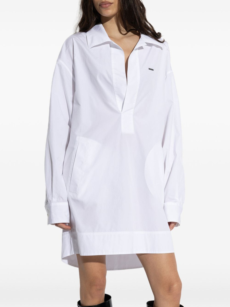 wingtip-collar mini dress 3