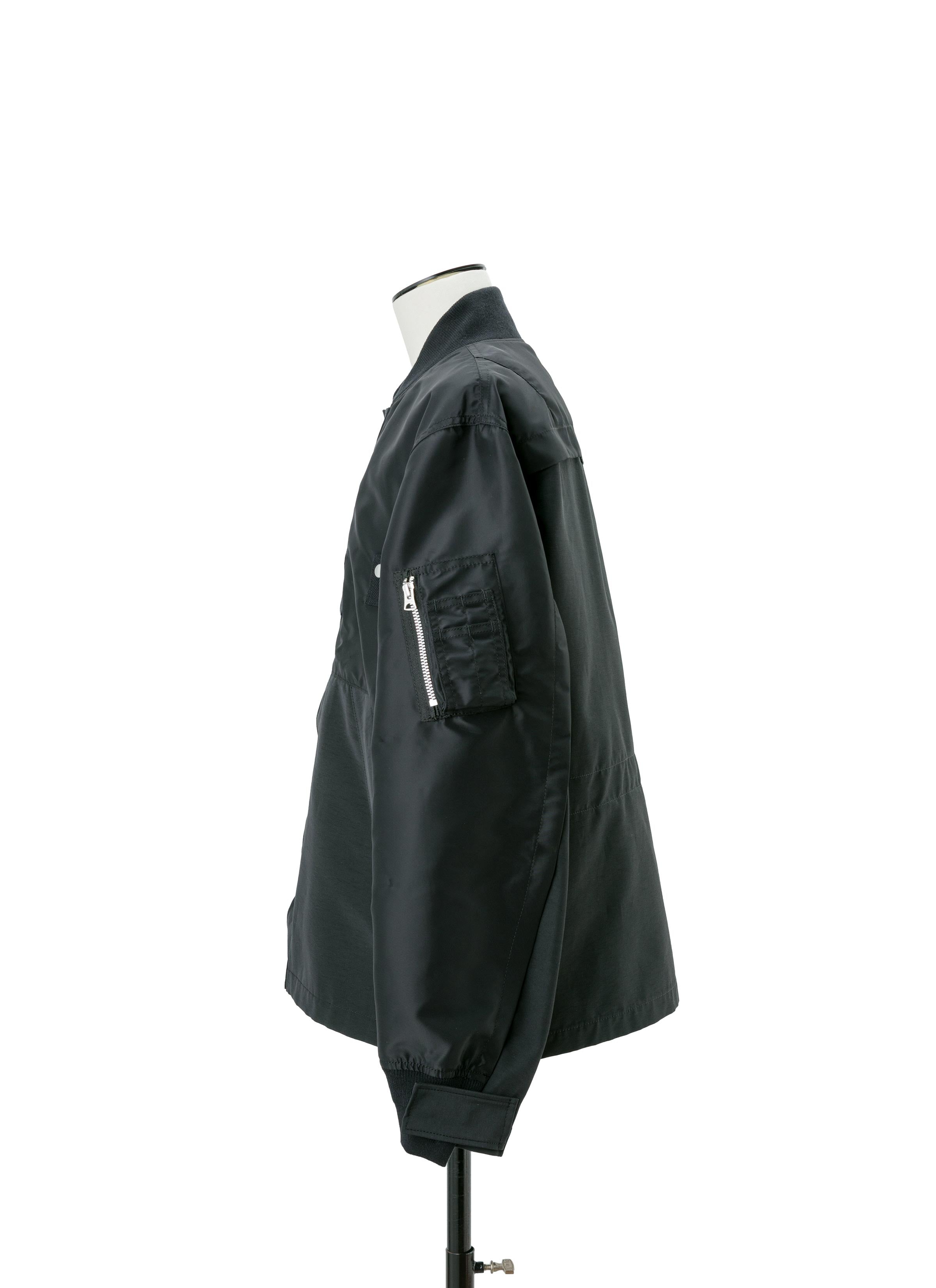 Nylon Twill x Grosgrain Blouson - 2