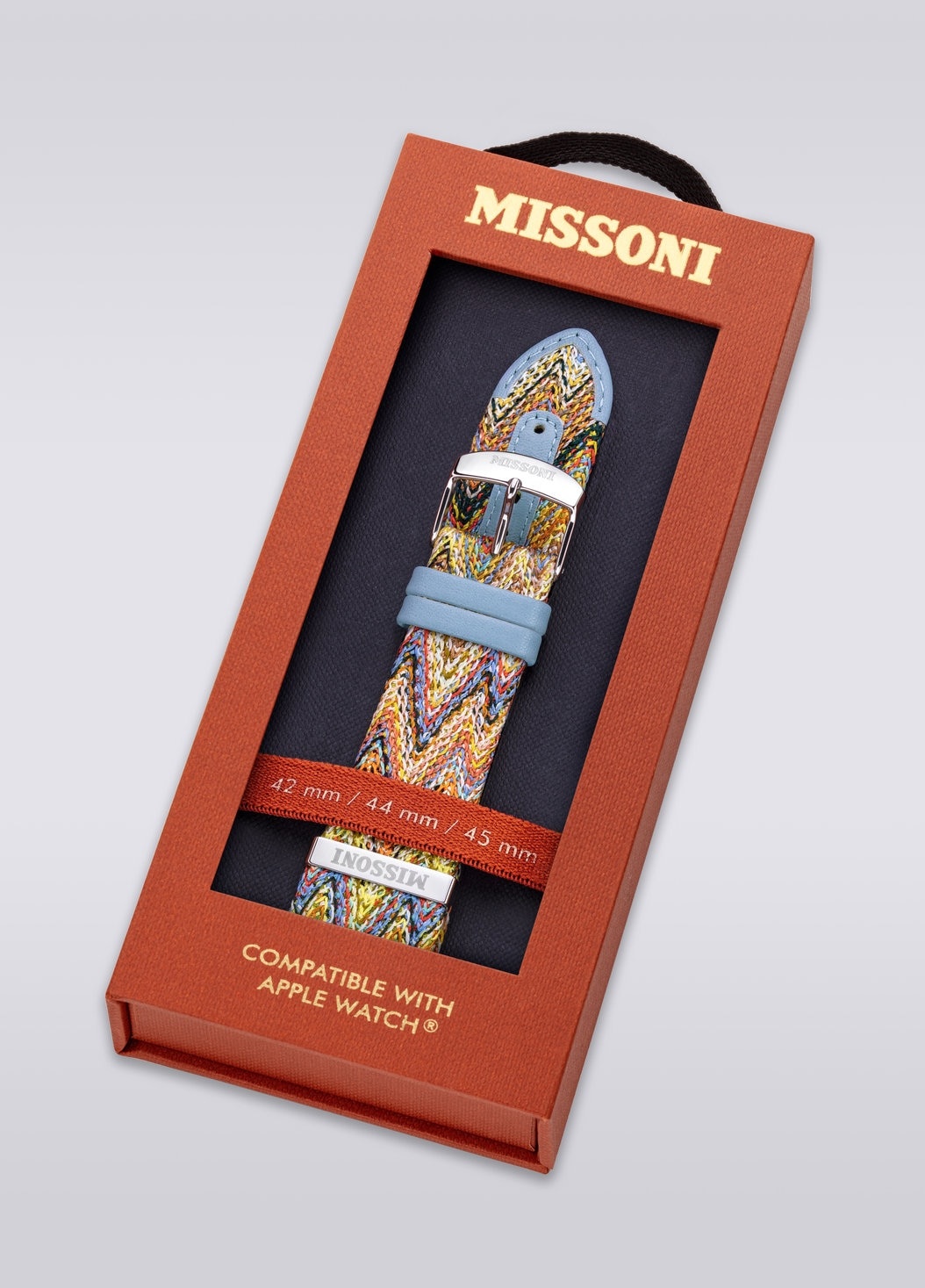 Missoni Fabric 24 mm Apple watch compatible strap - 5