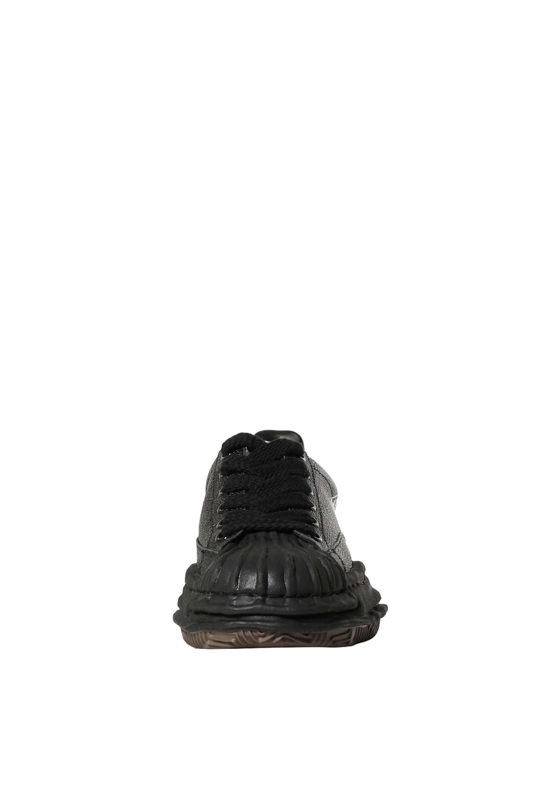 BLKY LOW BSKT LEATHER / BLK/BLK - 4