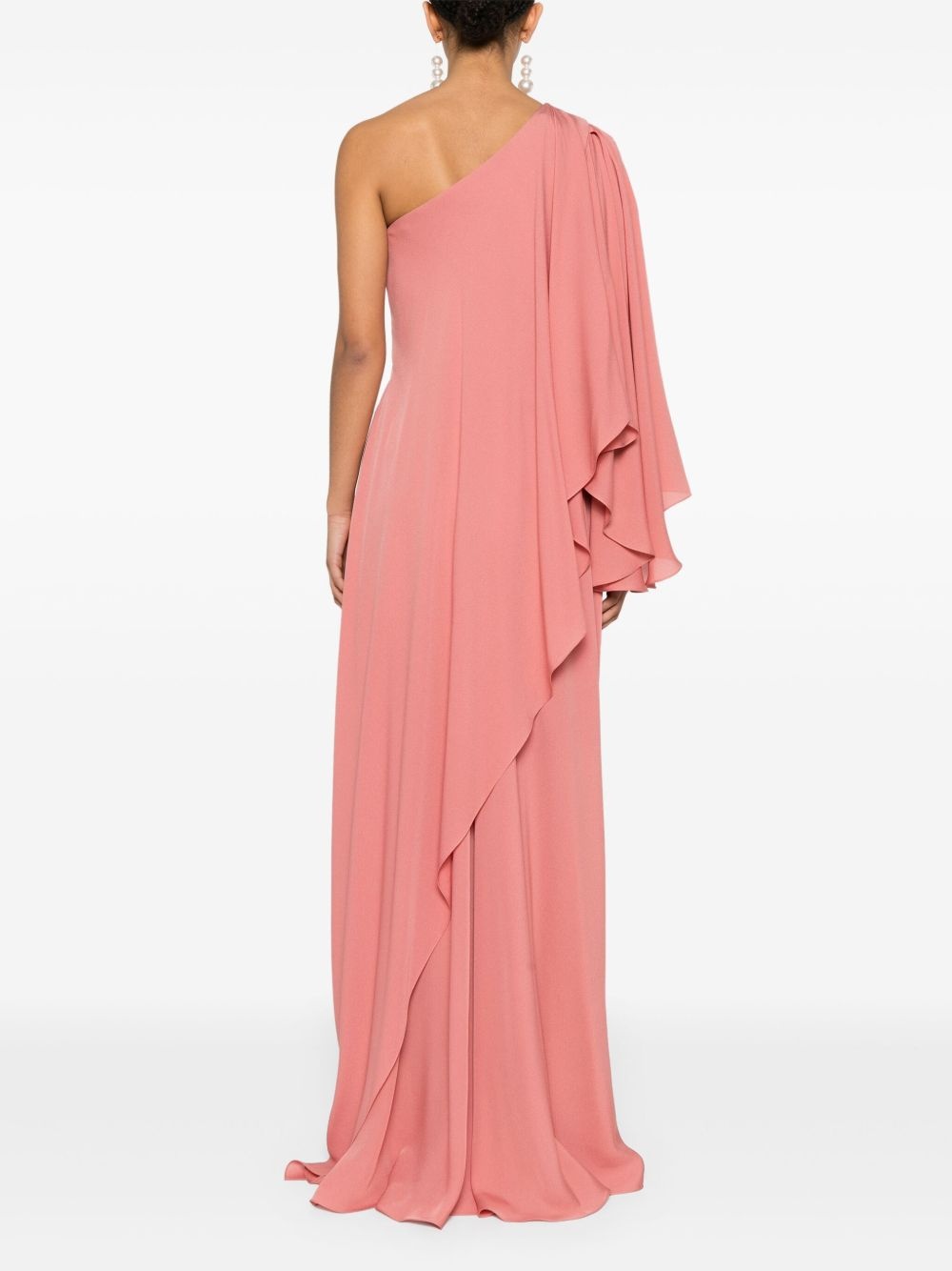 one-shoulder gown - 4