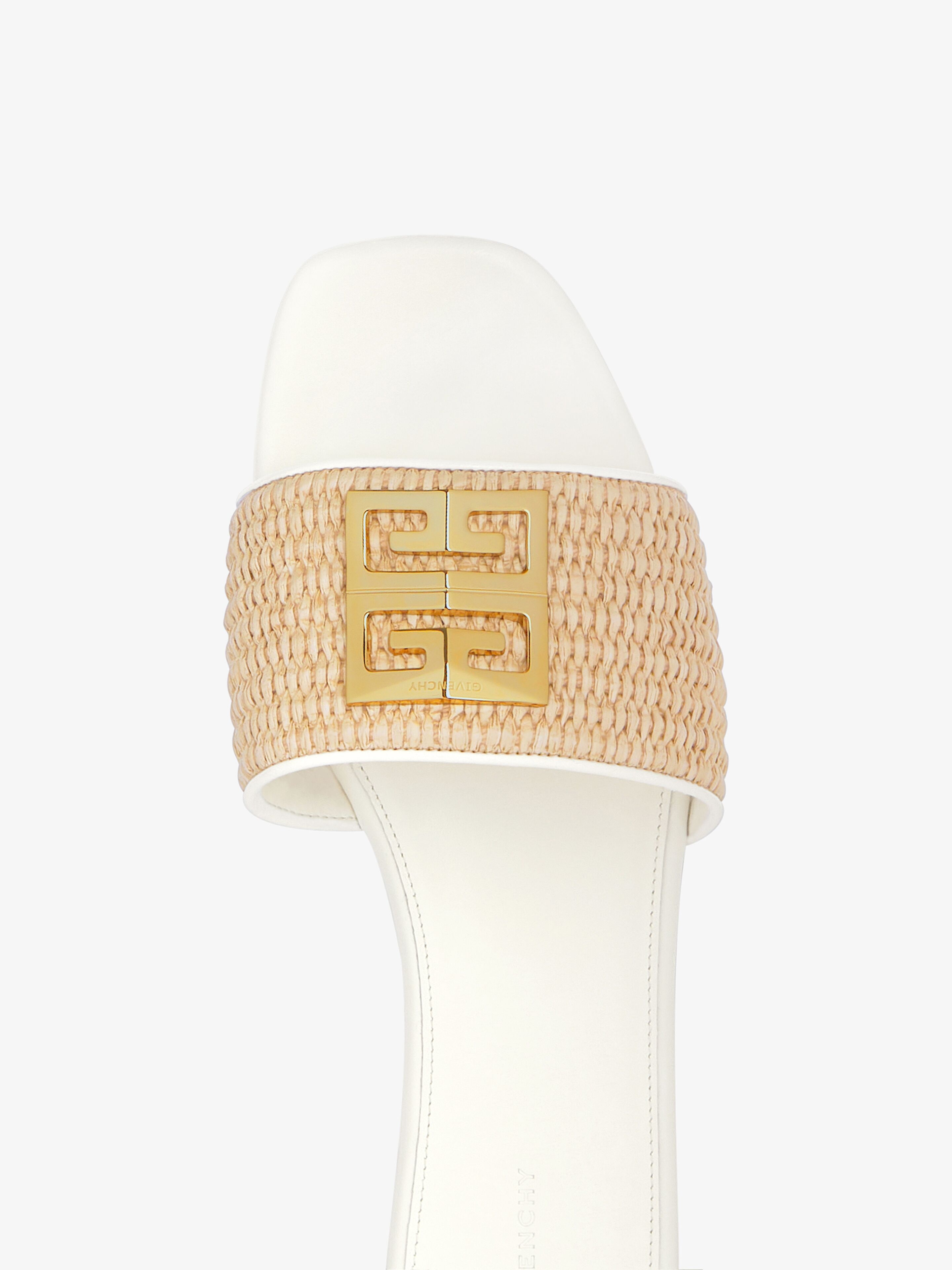4G FLAT MULES IN RAFFIA - 6