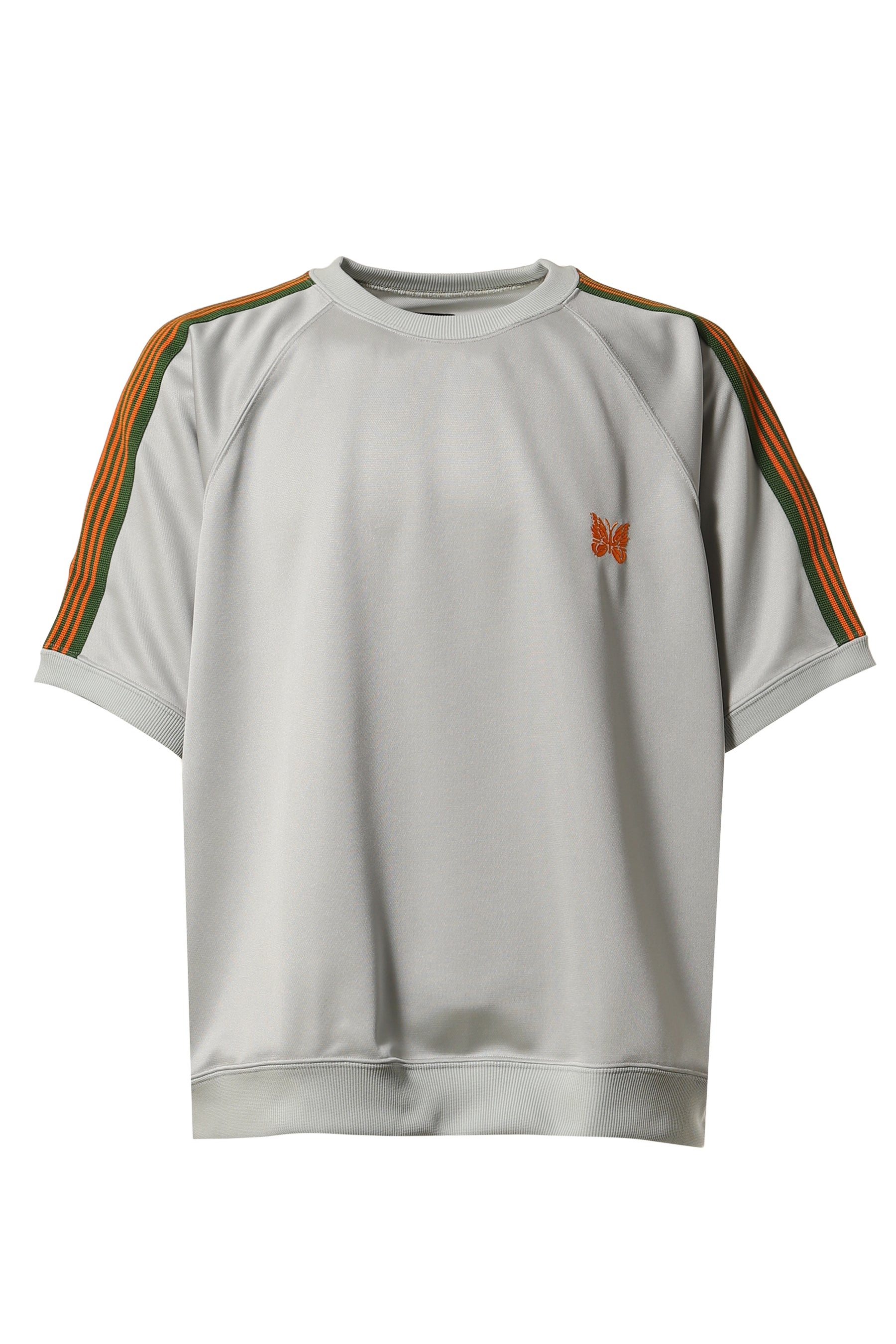NEEDLES S / S TRACK CREW NECK SHIRT - POLY SMOOTH (EXCLUSIVE NEEDLES S / S TRACK CREW NECK SHIRT - POLY SMOOTH (EXCLUSIVE