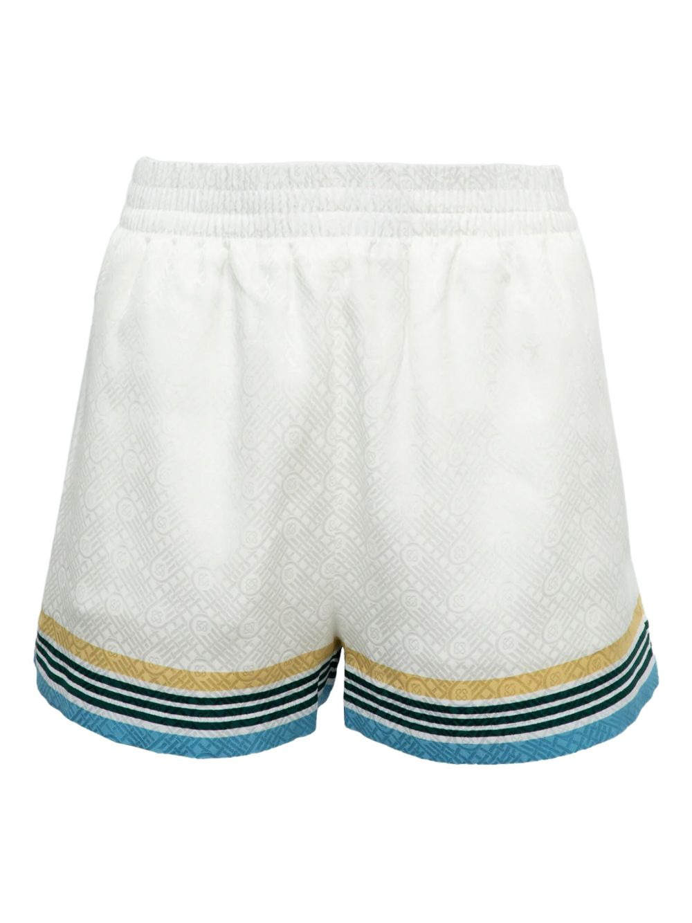striped-trim shorts - 2