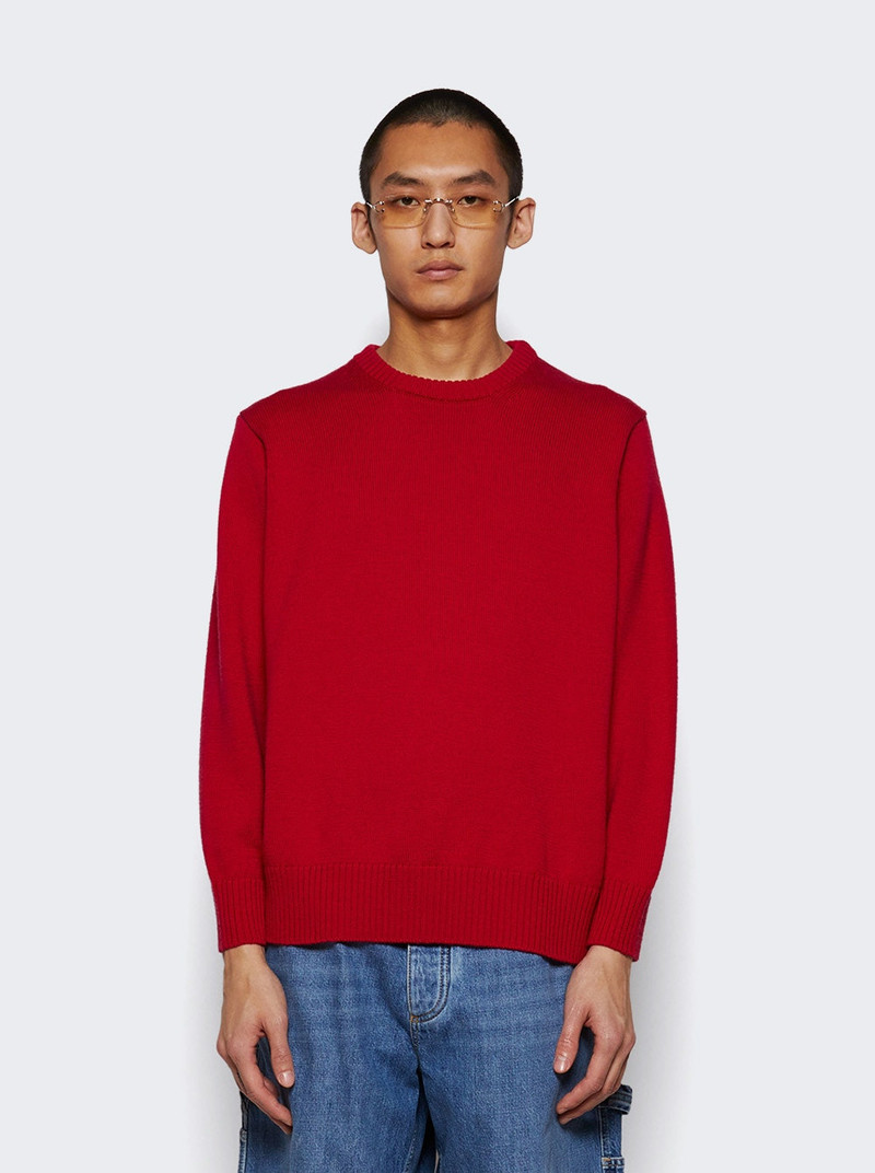 BODE Juniper Sweater Pink And Red outlook