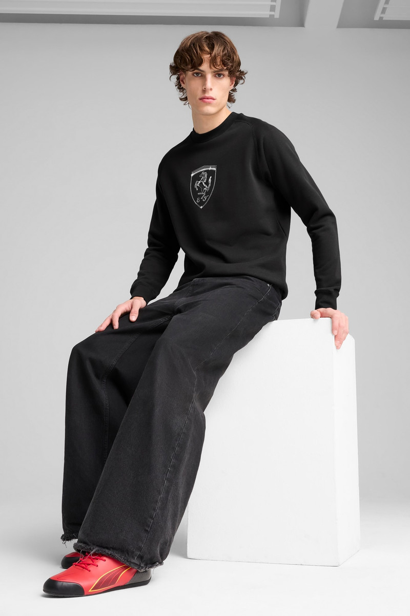 Scuderia Ferrari Race Big Shield Men's Sweatshirt 5