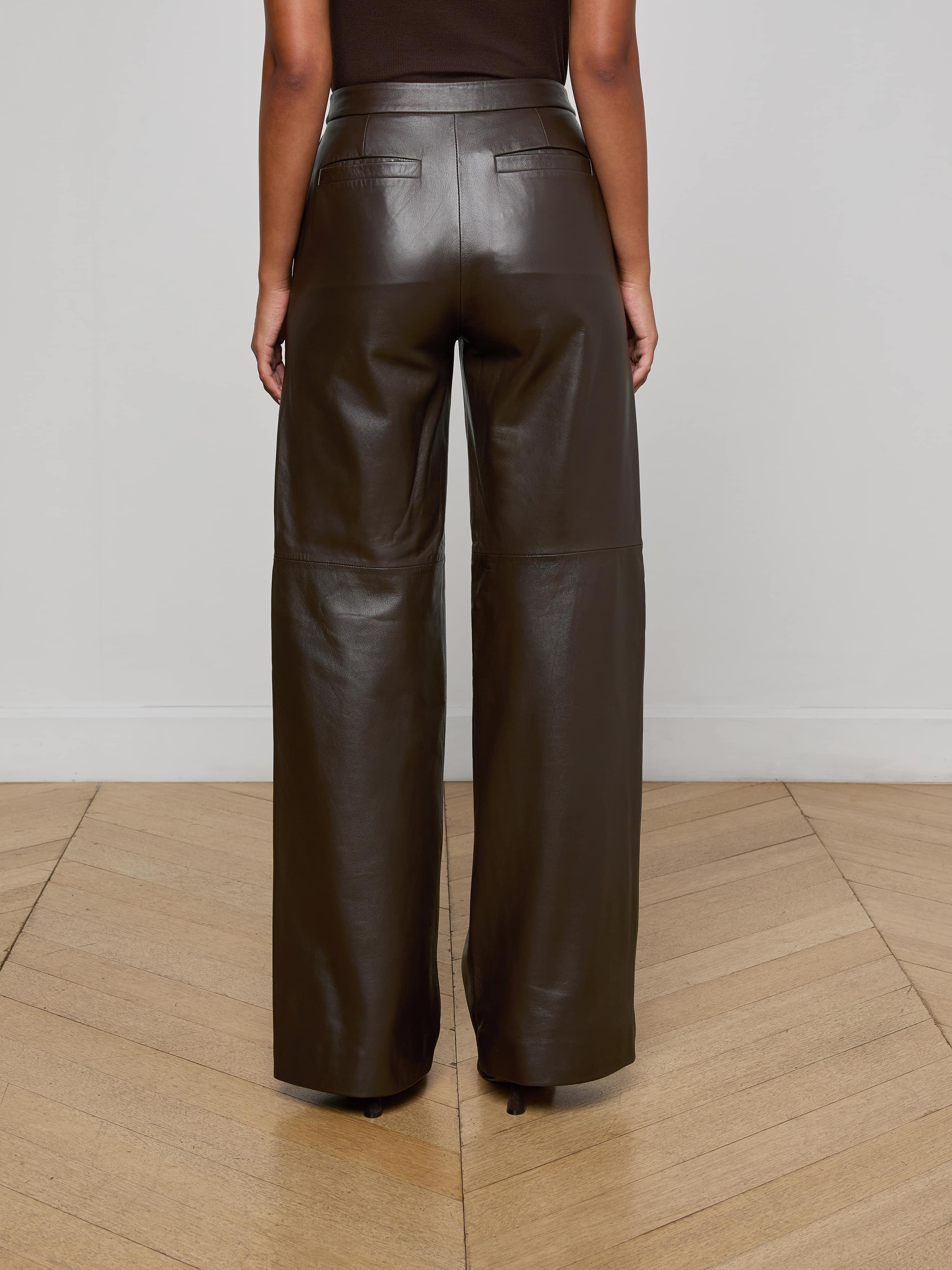 Livvy Leather Trouser - 5