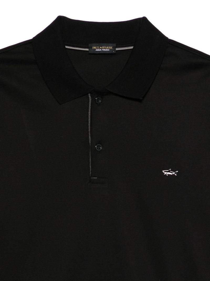 long-sleeve embroidered polo shirt 3