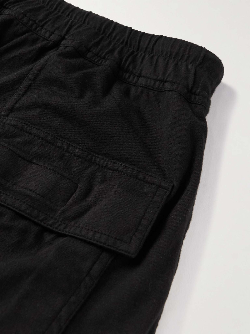 Tapered Cotton-Jersey Drawstring Trousers 5