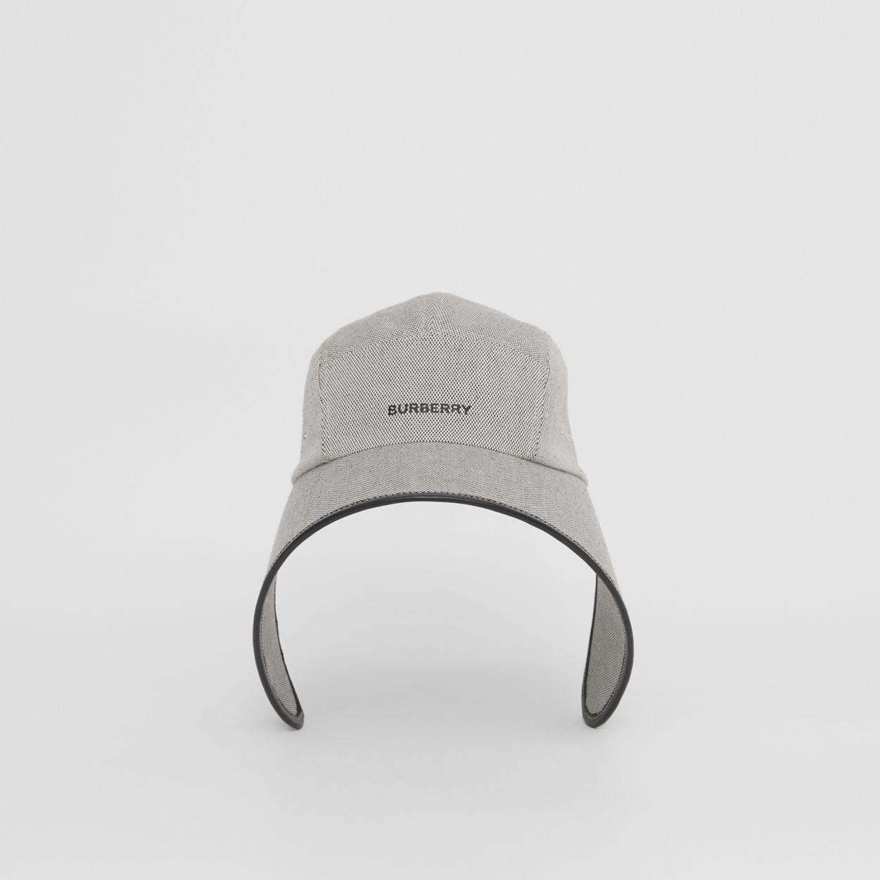 Logo Print Cotton Bonnet Cap - 1