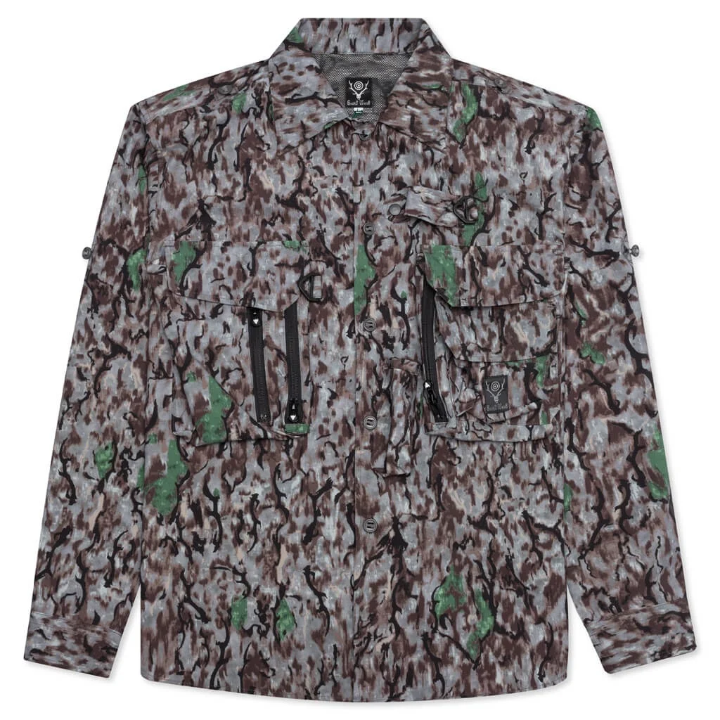 TENKARA TROUT SHIRT - HORN CAMO - 1