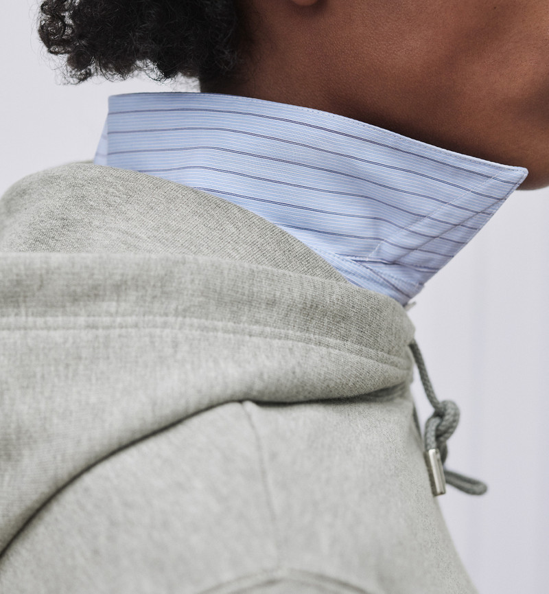 Dior Hooded Sweatshirt with Dior Embroidery, Relaxed Fit outlook