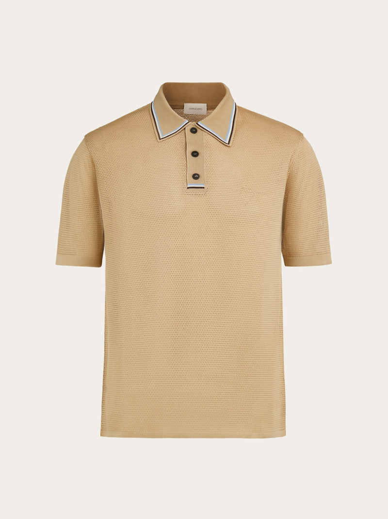 Short sleeved polo shirt 1