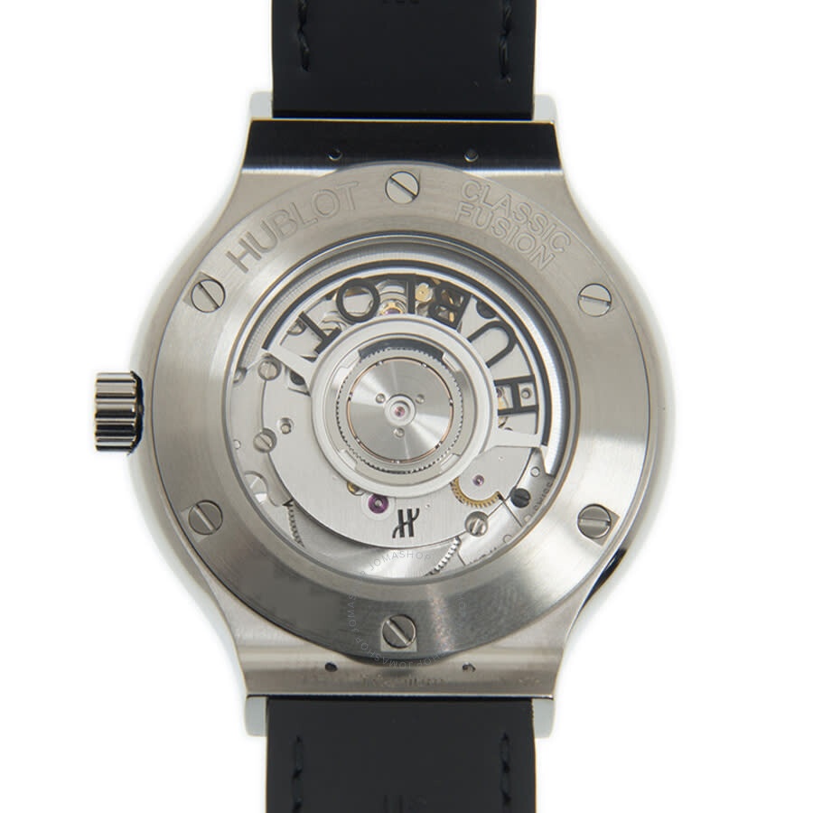Hublot Classic Fusion Automatic Diamond Black Dial Men's Watch 565.NX.1470.LR.1604 - 4
