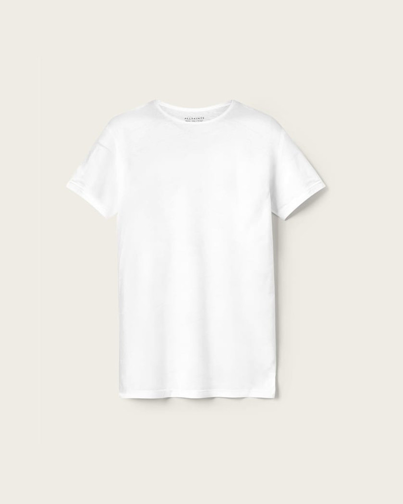 FIGURE CREW NECK RAW EDGE T-SHIRT 1