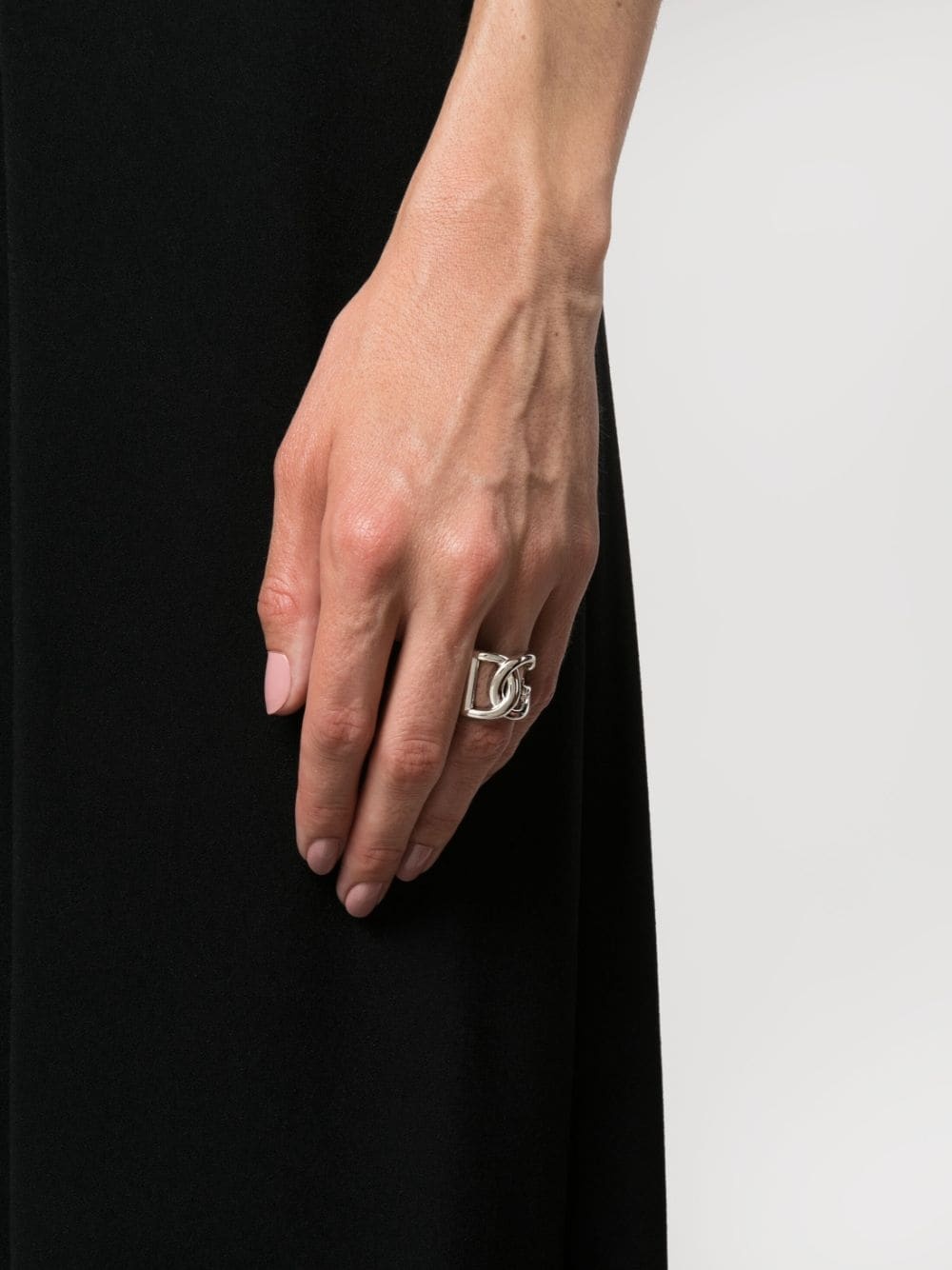 logo-plaque engraved ring - 2