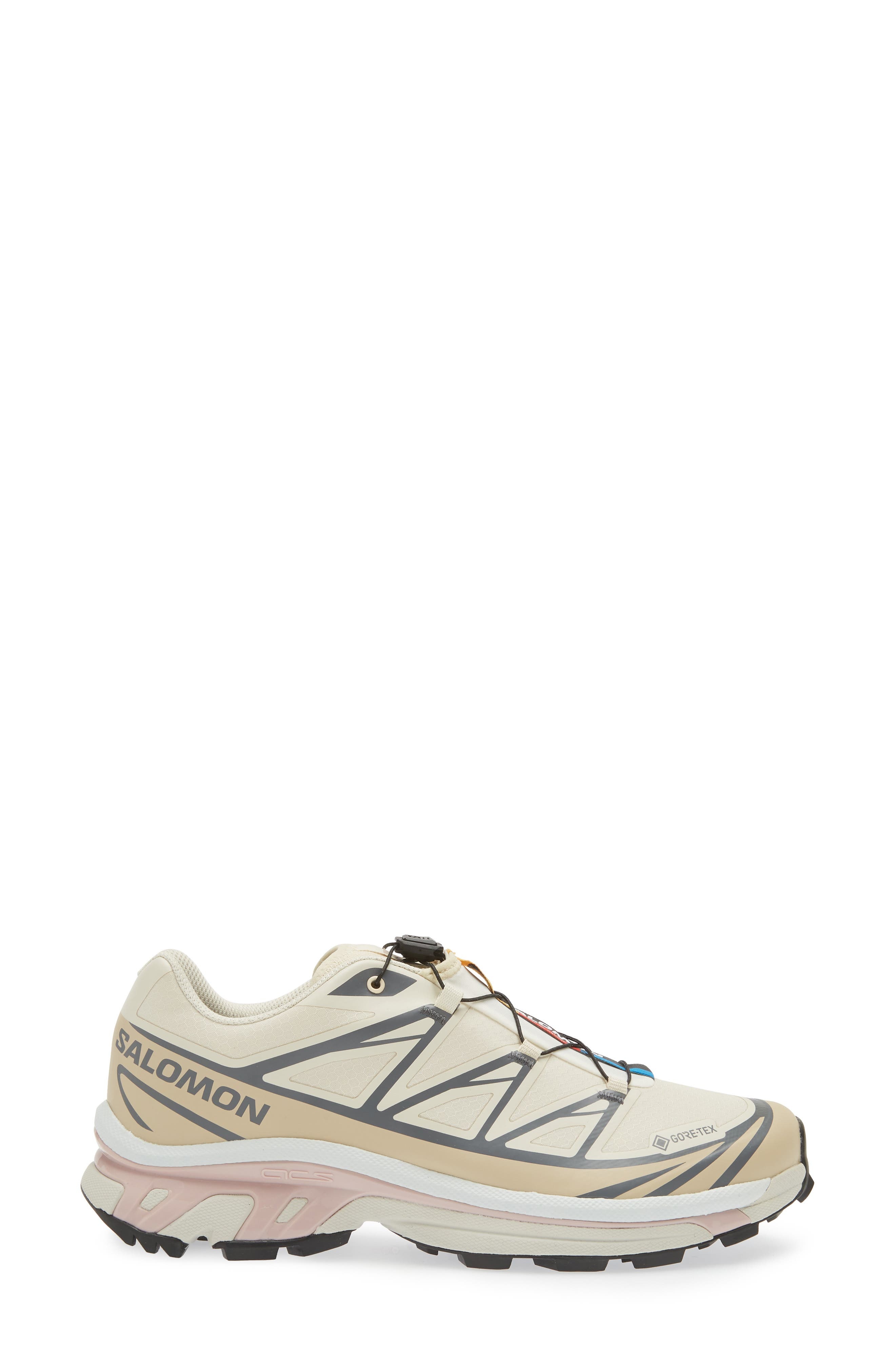 Salomon Gender Inclusive XT-6 Gore-Tex® Waterproof Sneaker in Almond Milk at Nordstrom - 3