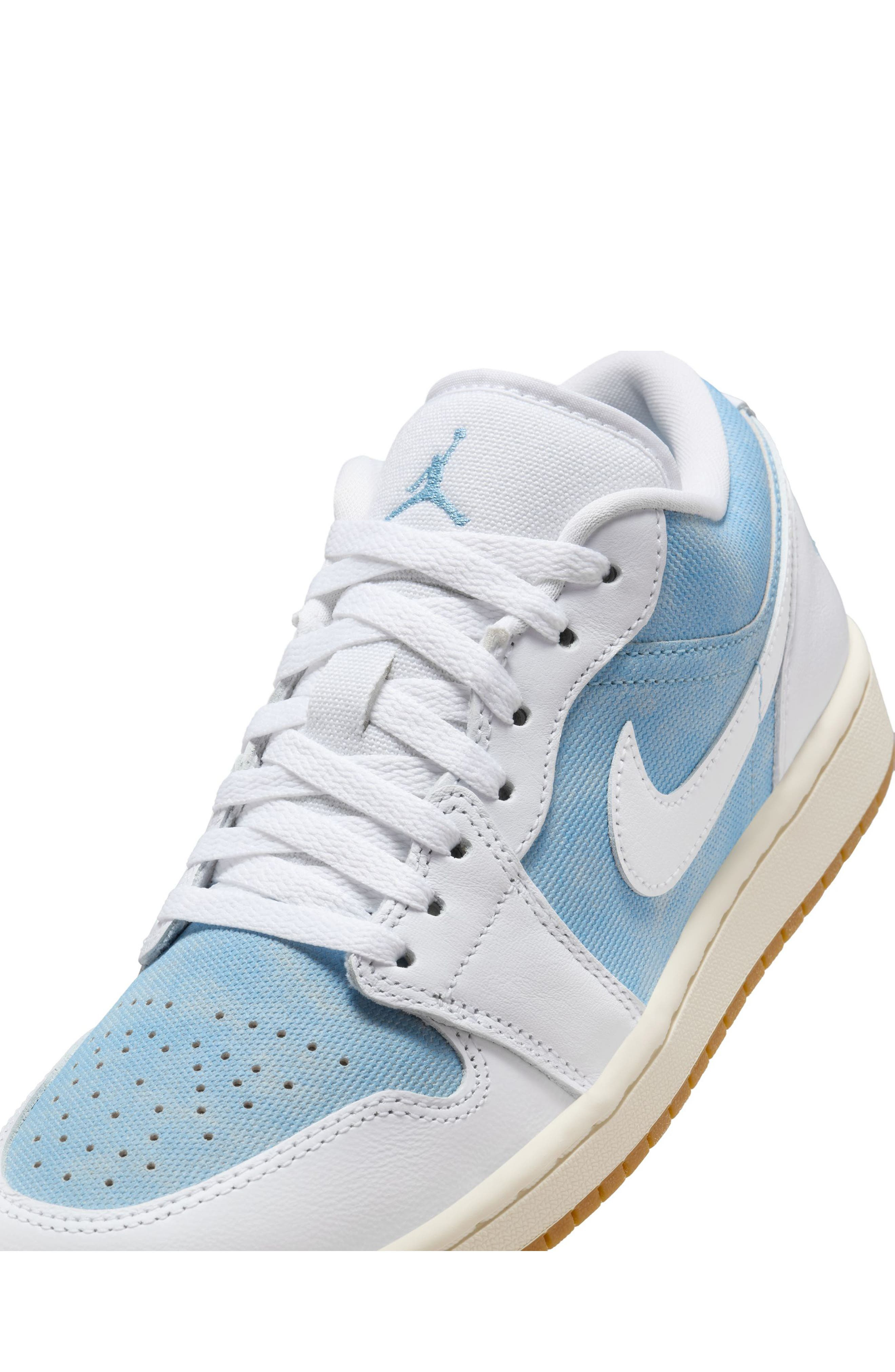 Nike Air Jordan 1 Low SE Sneaker in 400 Wrnblu/white at Nordstrom - 7