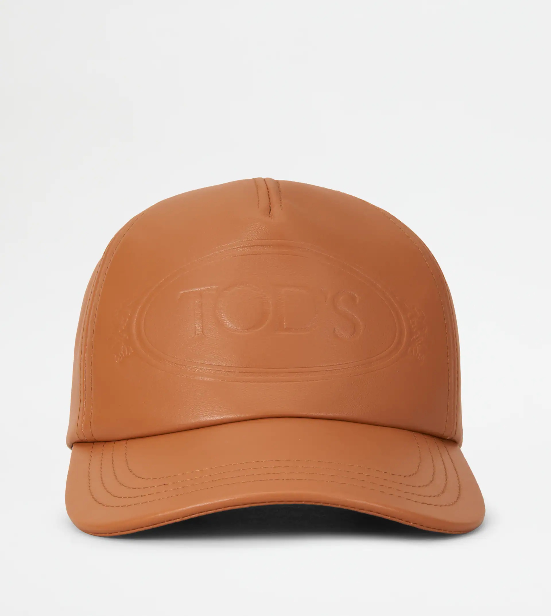 LEATHER CAP - BROWN - 1