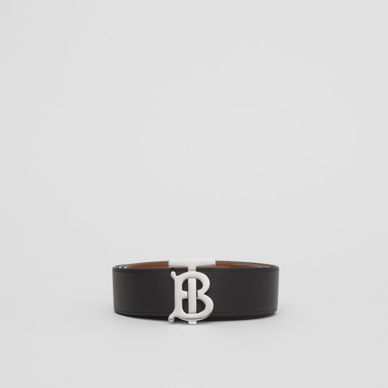 Reversible Monogram Motif Leather Belt - 8