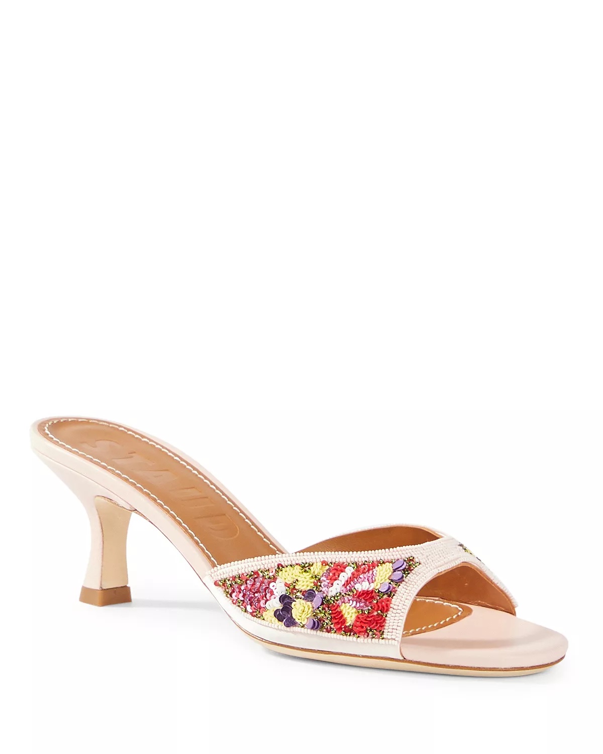 Women's Brigitte Wildflower Print Mule Sandals - 1