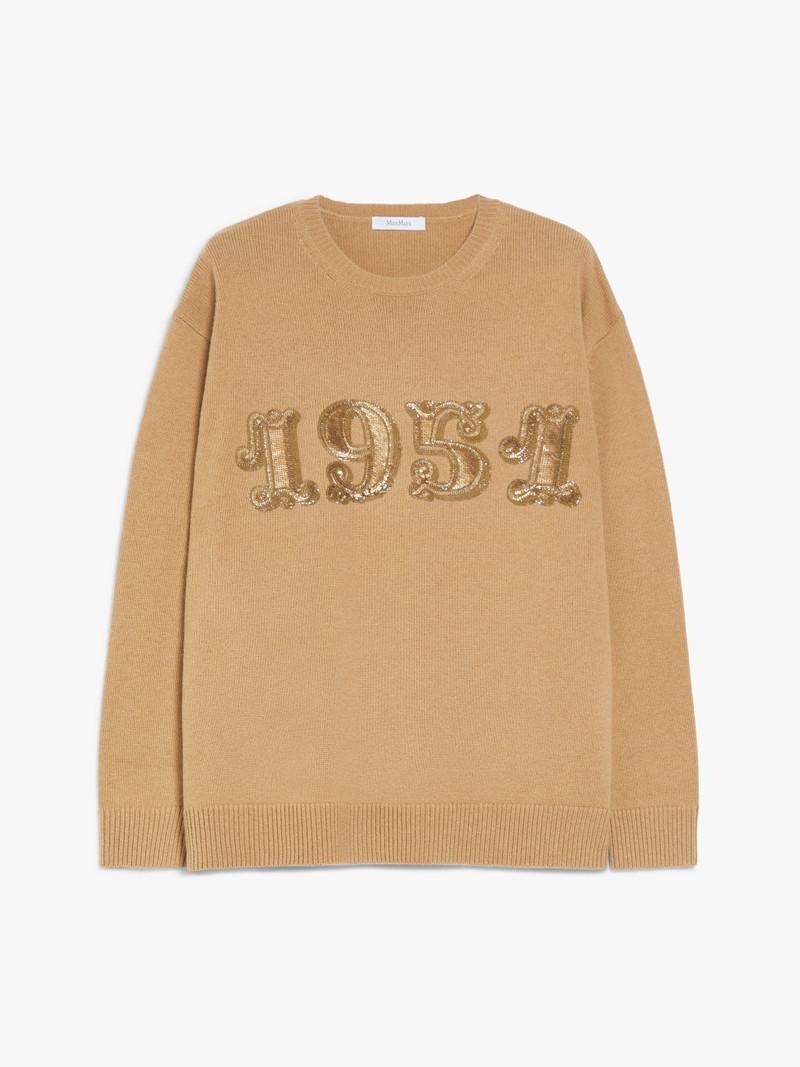 PLATA Wool, cashmere and sequin pullover - 1