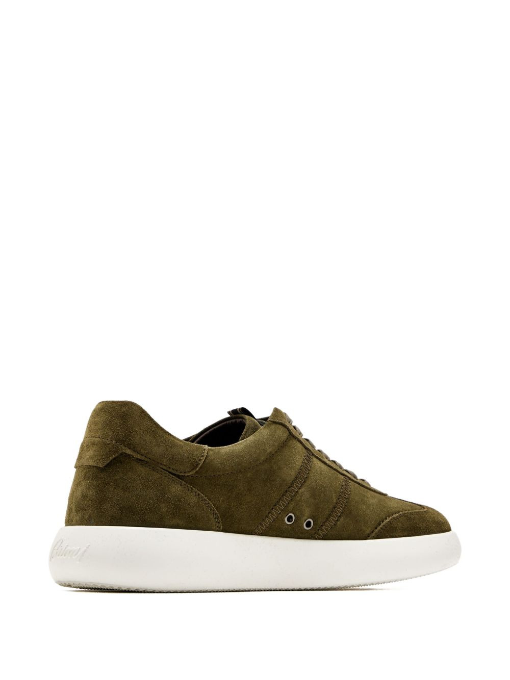 suede panelled sneakers - 2