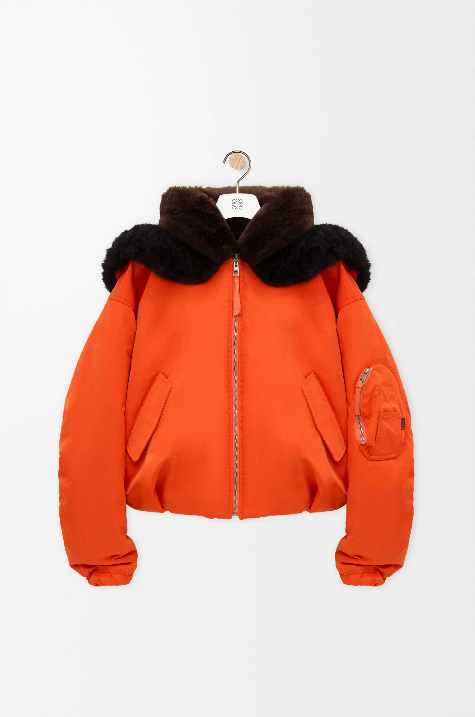 Bomber jacket in technical shell - 1