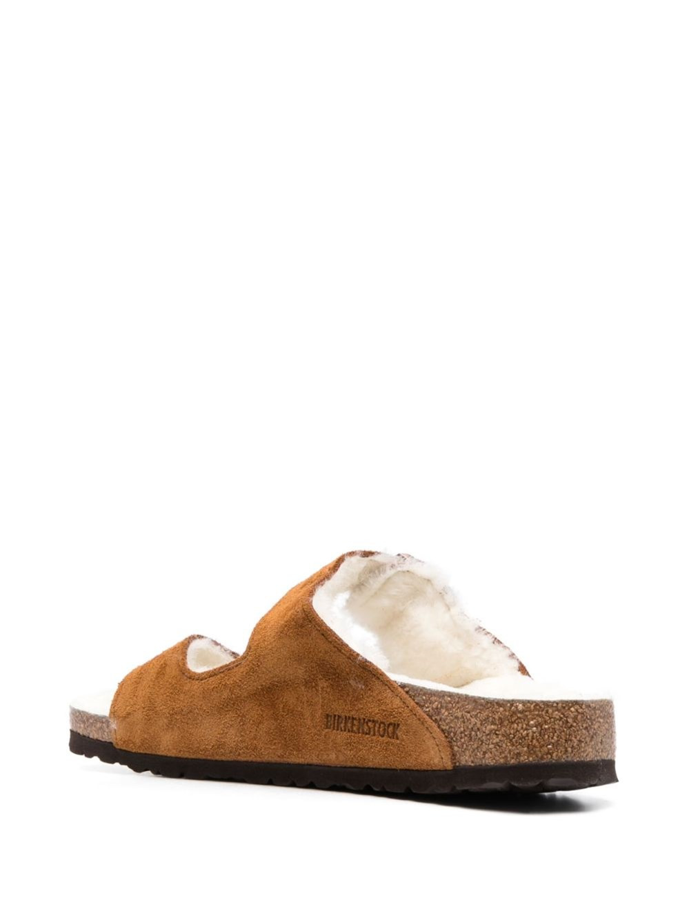 Arizona Shearling suede sandals - 3