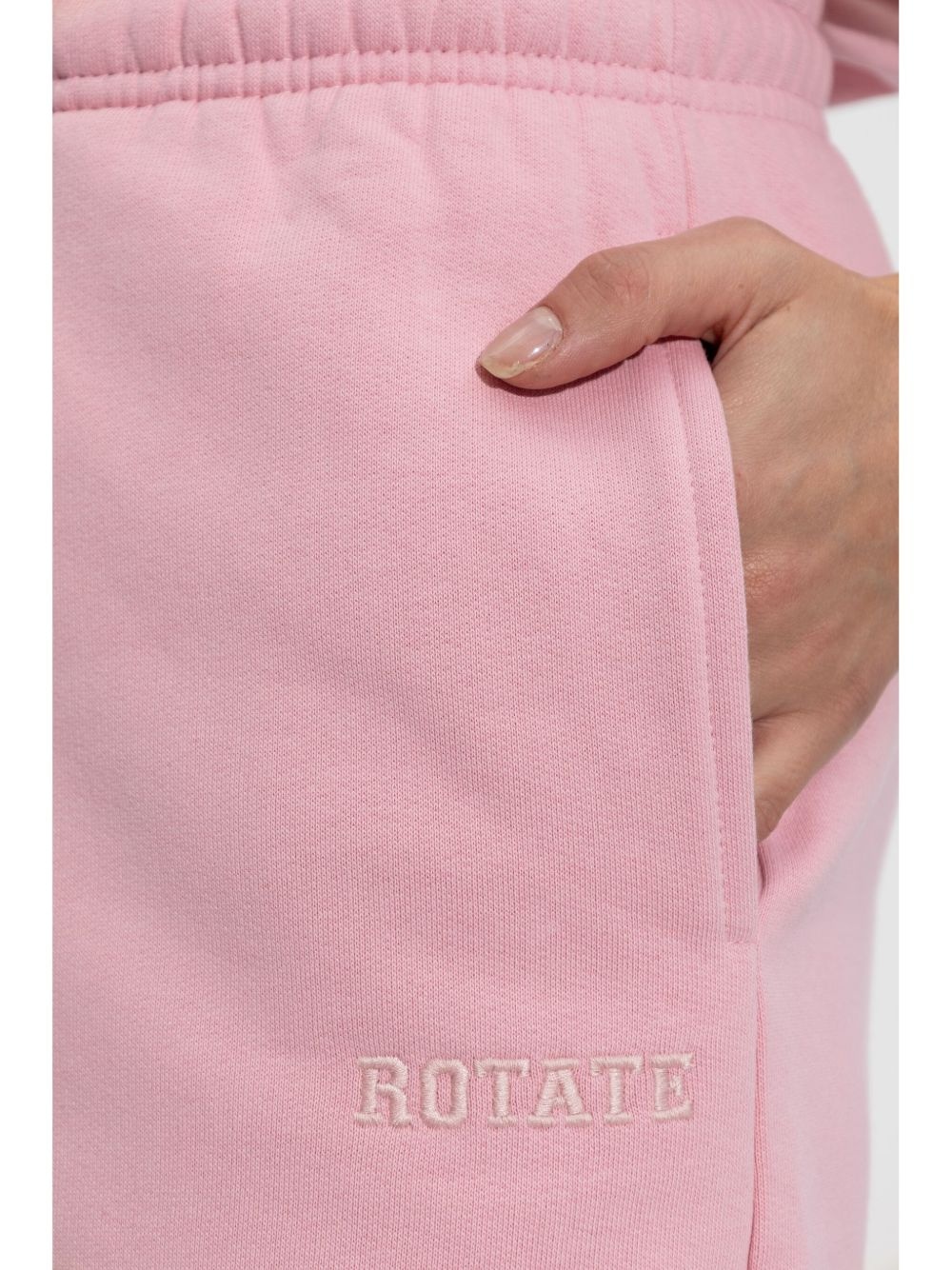 logo-embroidered track pants - 5
