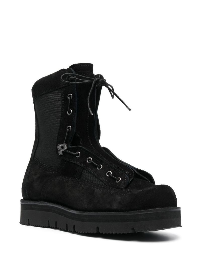 White Mountaineering chunky-soled ankle boots outlook