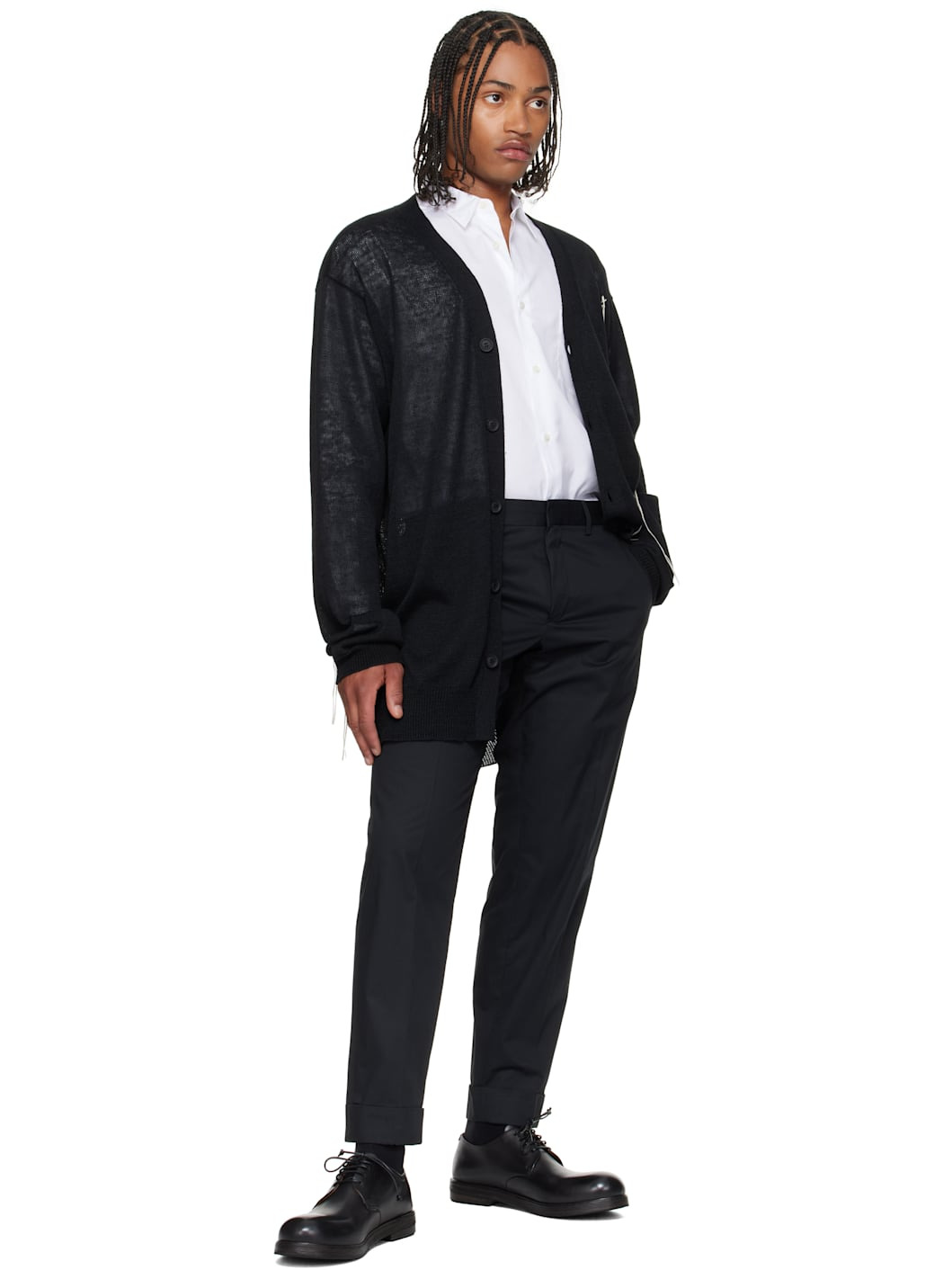 Black Zucca Zeppa Derbys - 5