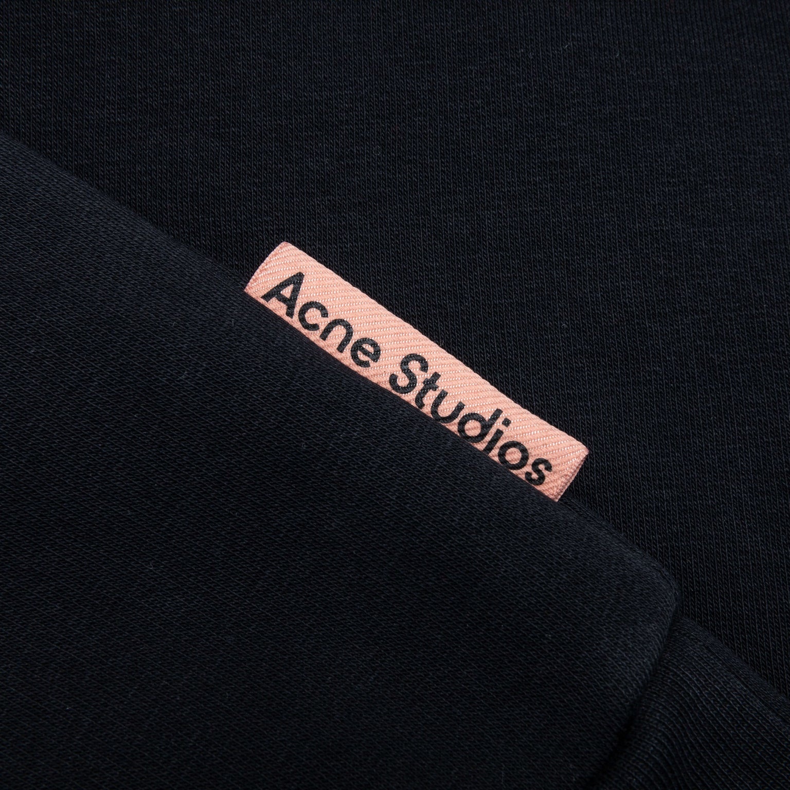 ACNE STUDIOS BRUSHED SWEATSHIRT - BLACK - 4