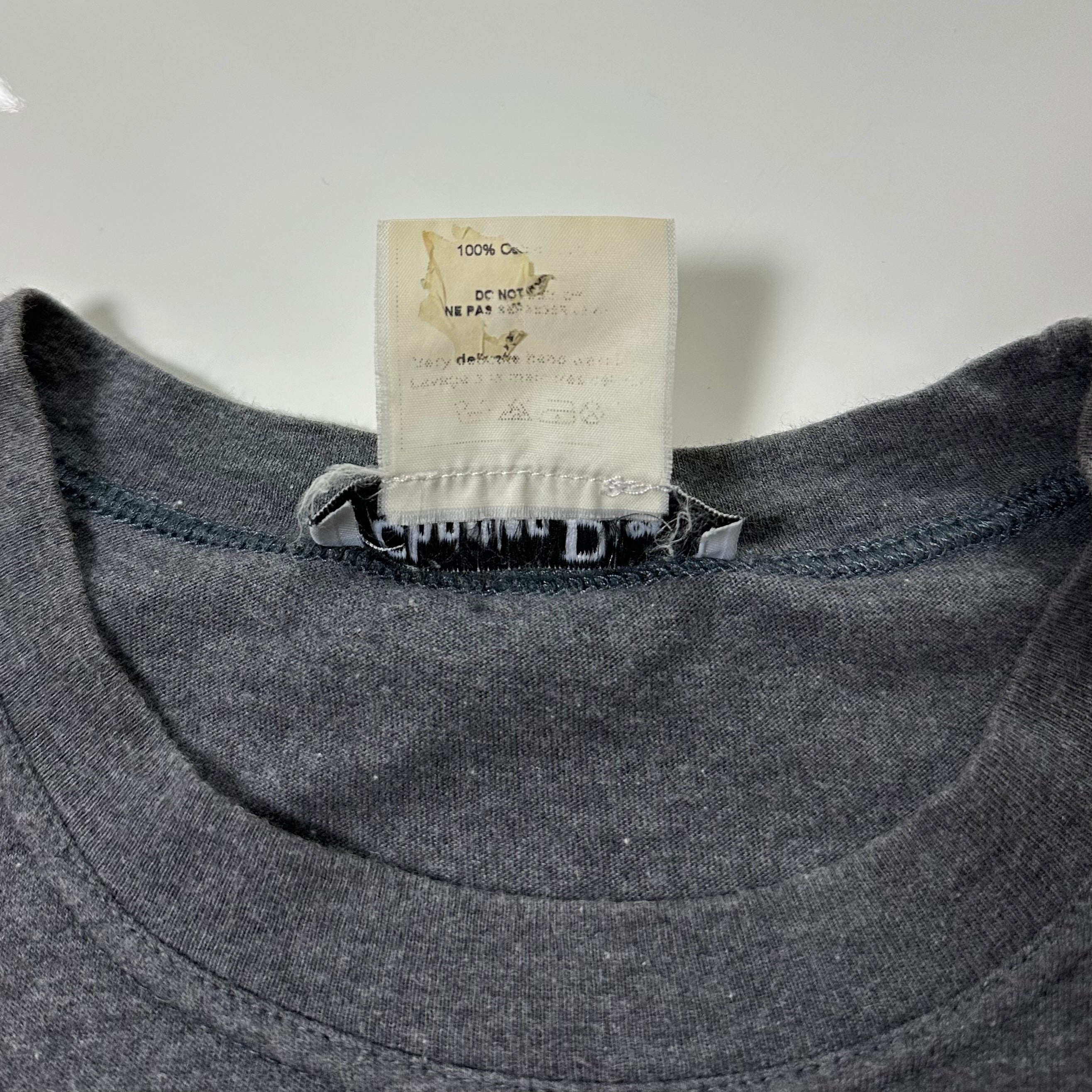 CHRISTIAN DIOR Spring Summer 2001 Zipper T-Shirt - 6