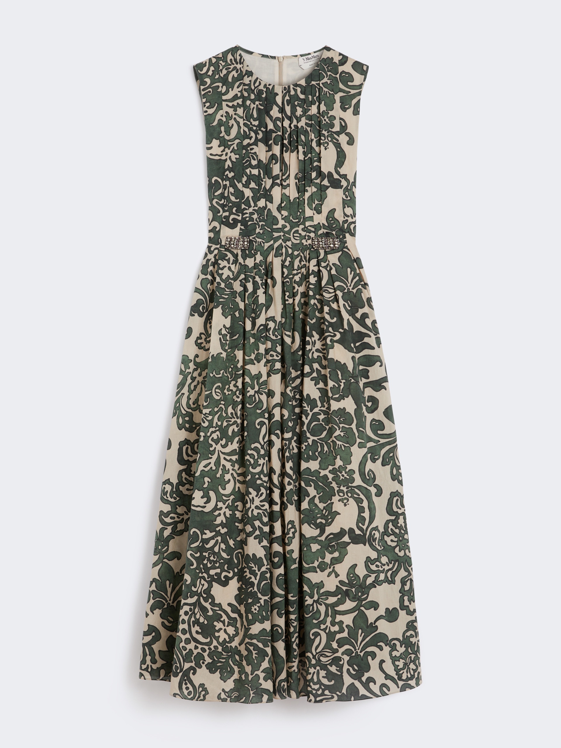VENICE Printed cotton voile dress - 1