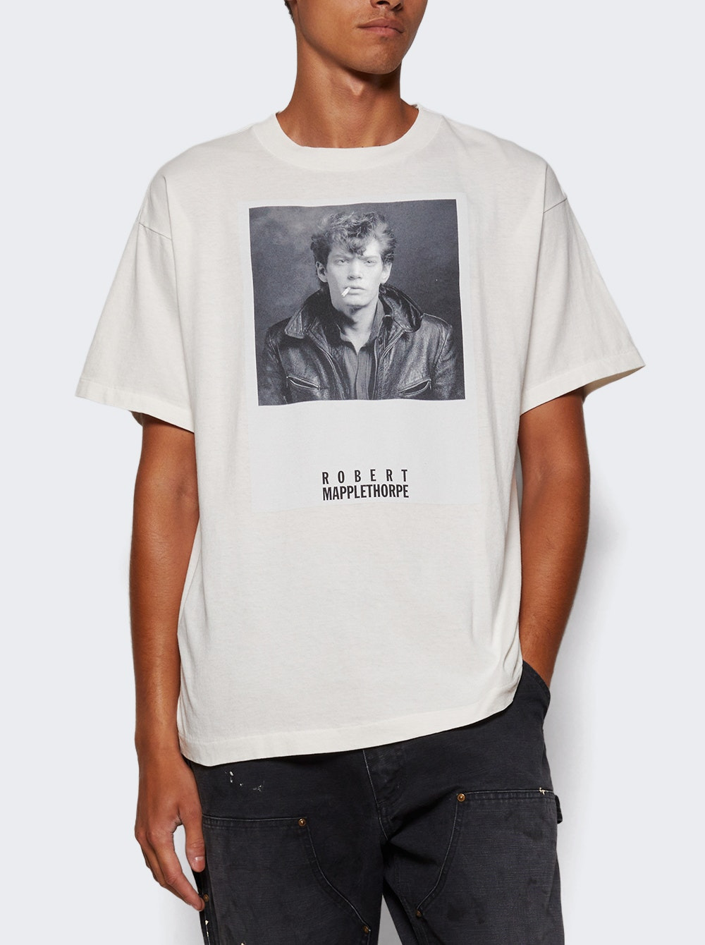 Portrait Short Sleeve Tee White - 2