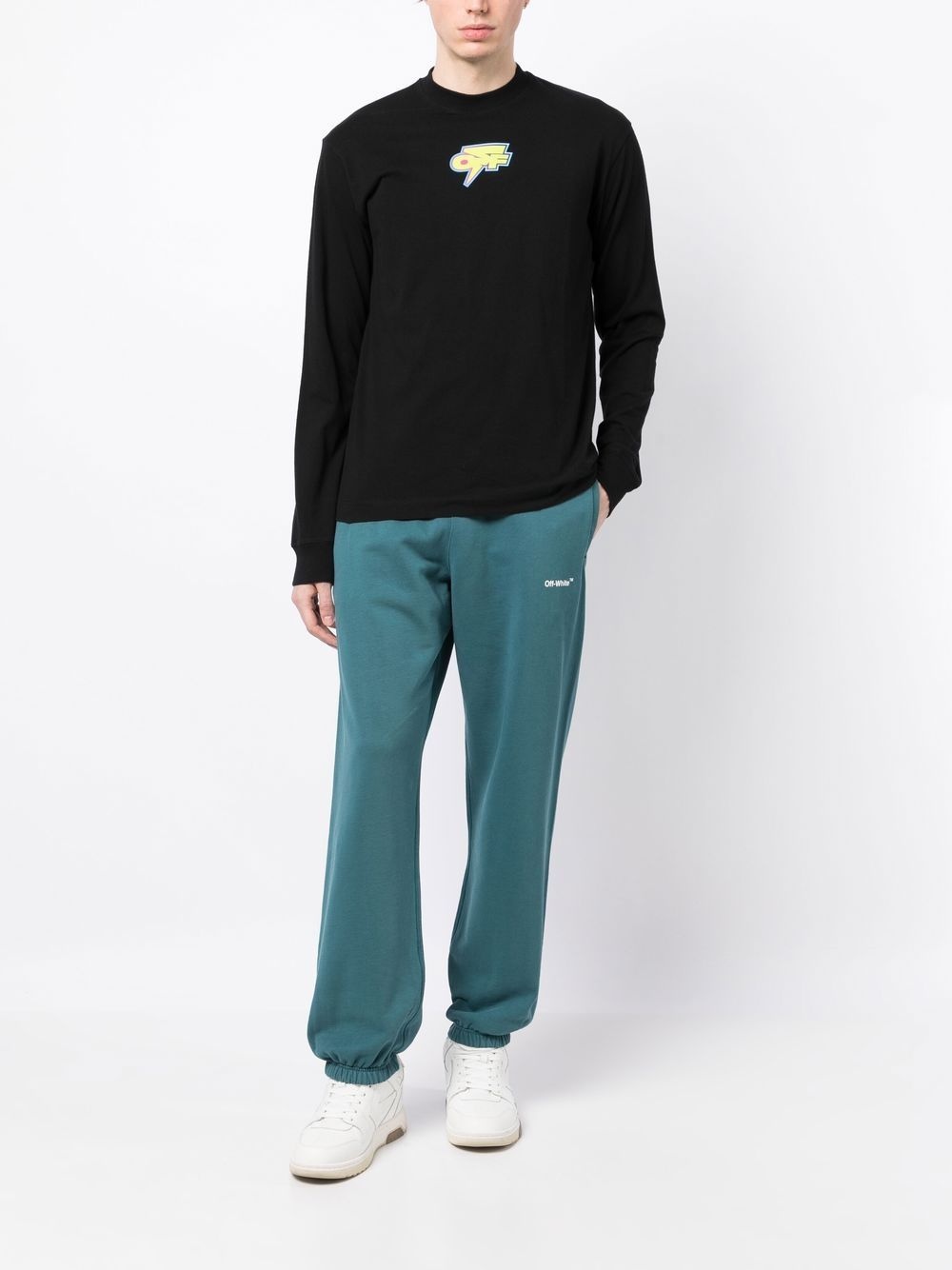 Arrows-print track pants - 2