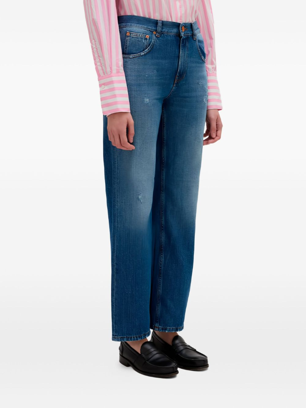 distressed jeans - 3