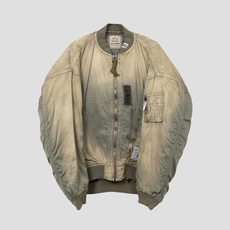 SUN FADED FLIGHT JACKET 1