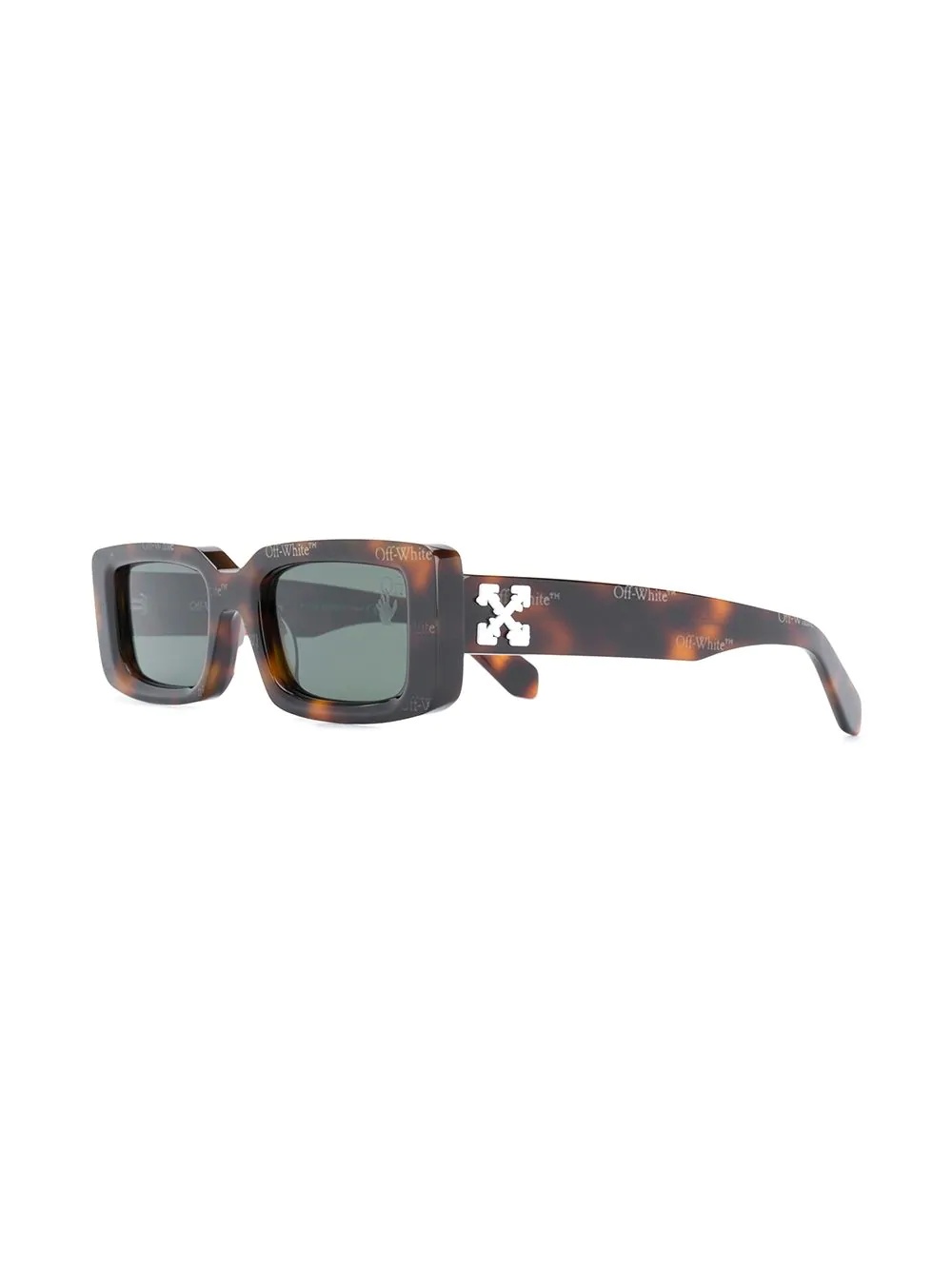 Arthur rectangle-frame sunglasses - 2