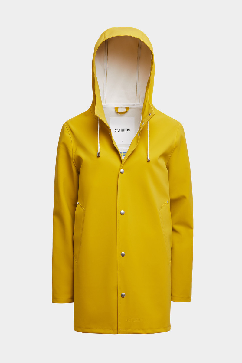 Stockholm Matte Raincoat Gold 1