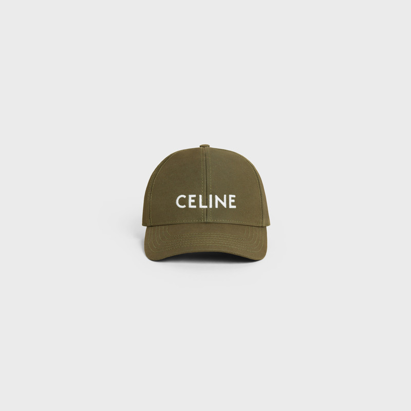 CELINE celine baseball cap in cotton outlook