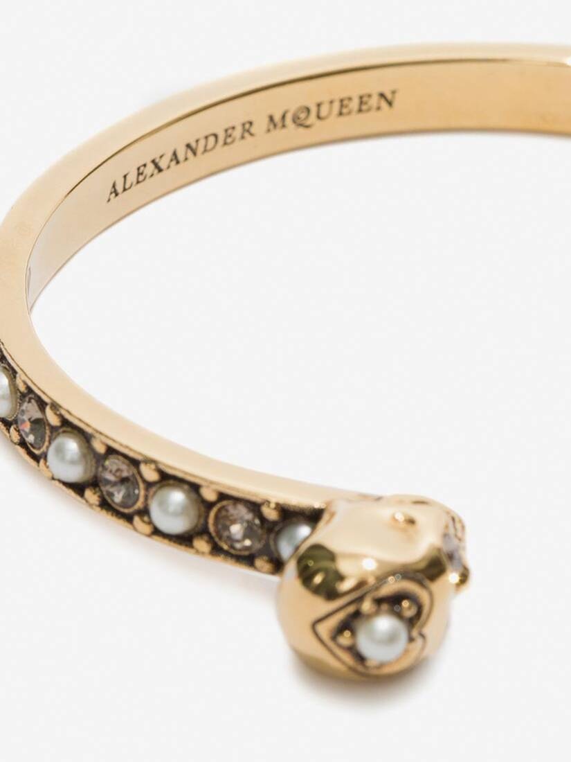 Thin Twin Skull Bracelet - 3