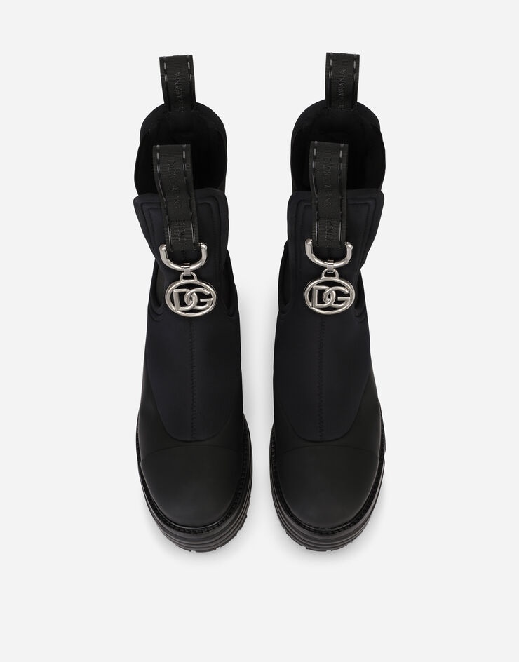 Neoprene ankle boots with DG logo - 4